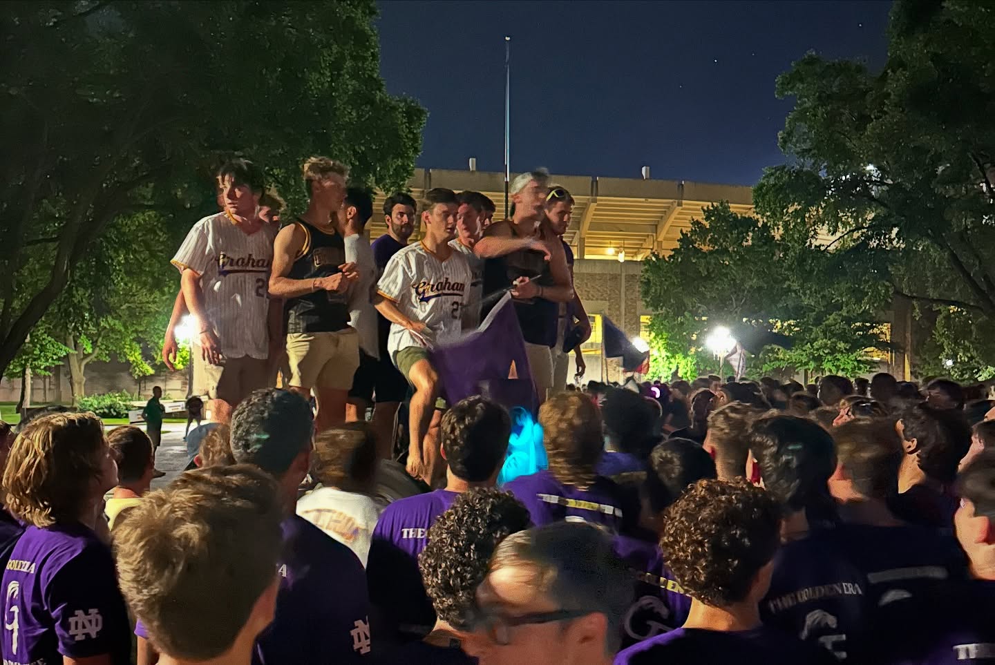 Royals celebrating an interhall win